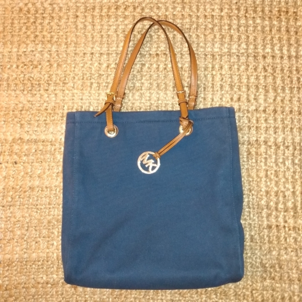 Michael Kors DENIM Purse GUC Vintage.